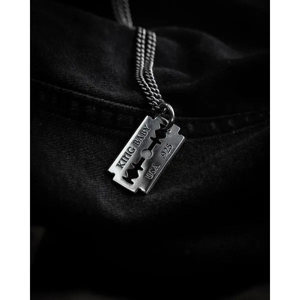 Razor Blade Pendant