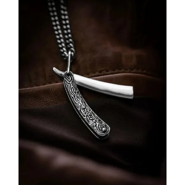 Straight Razor Pendant