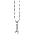 Indian Motorcycle Wrench Pendant W/ 22in Ball Chain