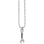 Indian Motorcycle Wrench Pendant W/ 22in Ball Chain