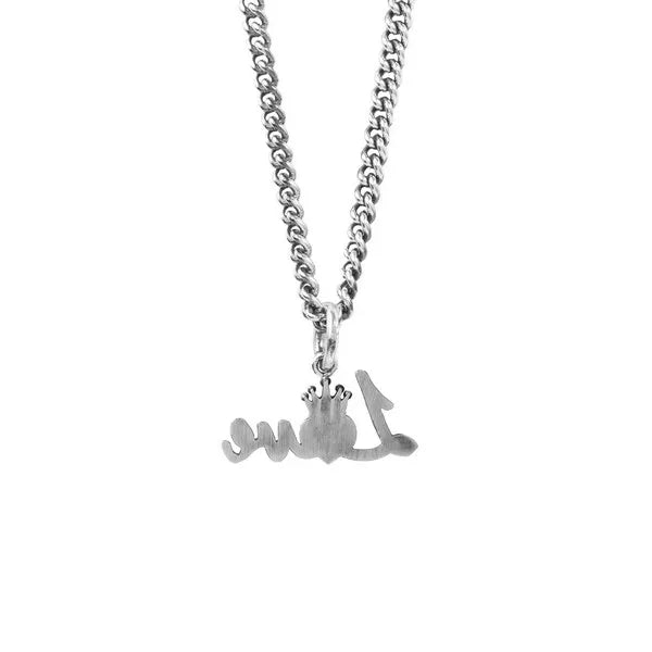 Crowned Heart Love Pendant
