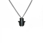 Hamsa Evil Eye Pendant
