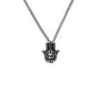 Hamsa Evil Eye Pendant