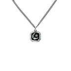Moon and Star Pendant
