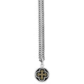 Symmetrical Traditional Cross Pendant W/ Gold Alloy