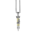 .38 Special Bullet With Stars Pendant