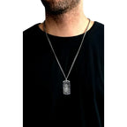 Liberty Dog Tag Pendant