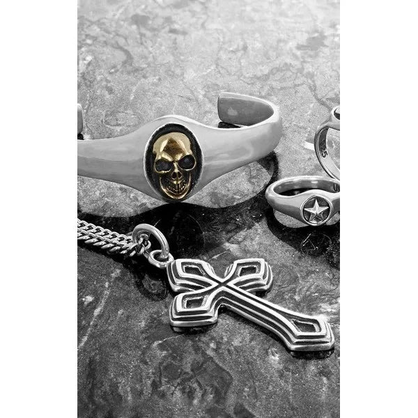 Layered Cross Pendant