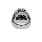 45 Rpm Adapter Ring With Scroll Detail