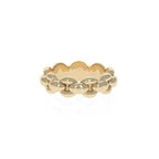 10k Gold Small Infinity Link Ring