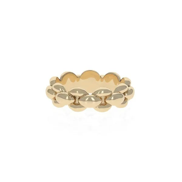 10k Gold Small Infinity Link Ring