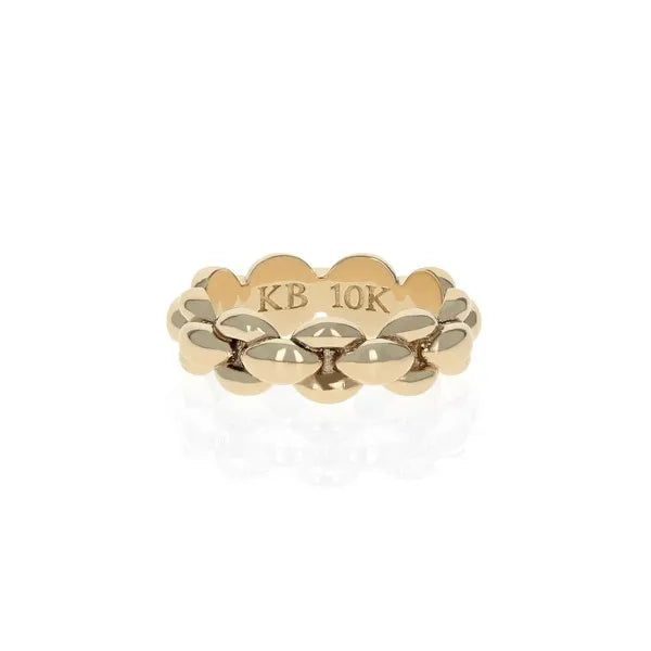 10k Gold Small Infinity Link Ring