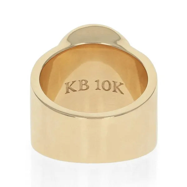 10k Gold Small Classic Skull Ring