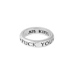 Fuck You Stackable Ring