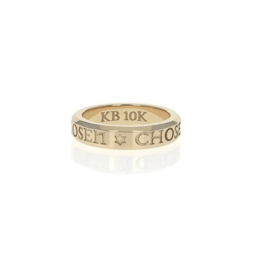 10k Yellow Gold Chosen Stackable Ring
