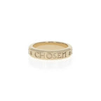 10k Yellow Gold Chosen Stackable Ring