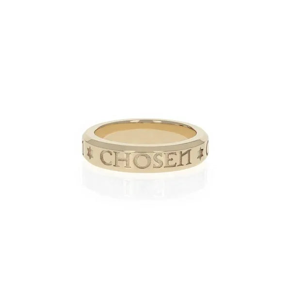 10k Yellow Gold Chosen Stackable Ring