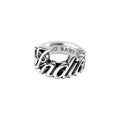 Indian Script Wrap Around Ring