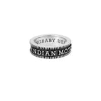 Indian Logo Coin Edge Band