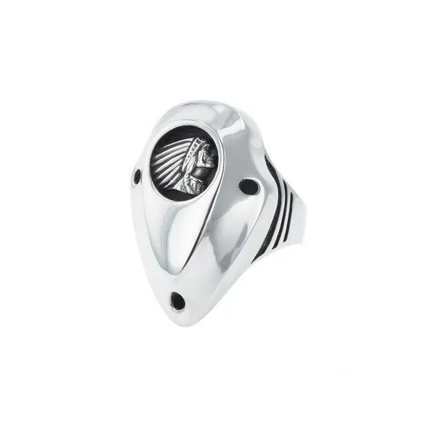 Indian Headdress Engine Cover Ring