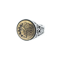 Liberty Headdress Signet Ring