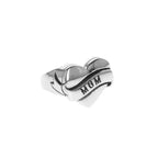 Tattoo Mom Heart Ring