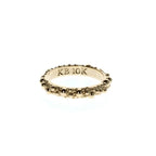 10k Gold Stackable Stingray Ring