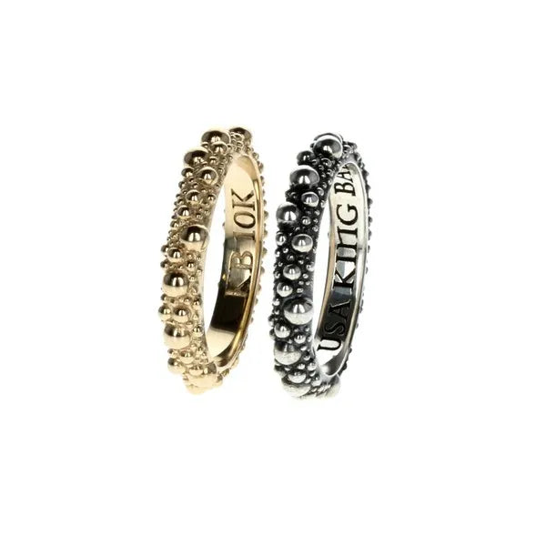10k Gold Stackable Stingray Ring
