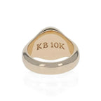 10K Gold Traditional Cross Motif Ring