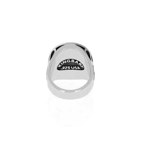 Saint Christopher Ring W/ Gold Alloy