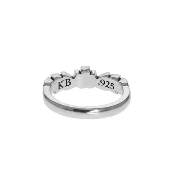 Super Micro Heart Stackable Ring