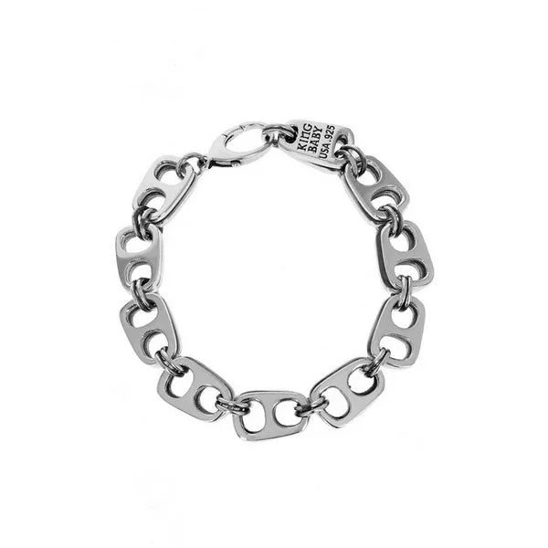 Pop Top Bracelet With Lobster Clasp