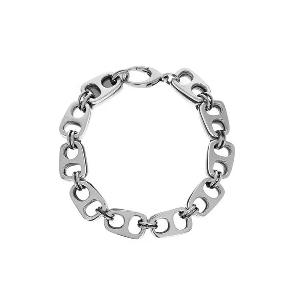 Pop Top Bracelet With Lobster Clasp