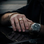10k Gold Pop Top Cut Out Bracelet