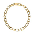 10k Gold Pop Top Cut Out Bracelet