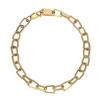 10k Gold Pop Top Cut Out Bracelet
