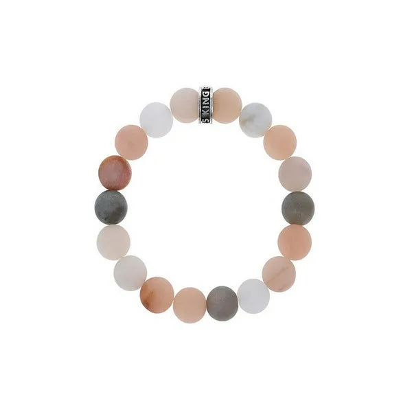 10mm Assorted Aquamarine Bracelet W/logo Ring