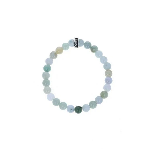 10mm Assorted Aquamarine Bracelet W/logo Ring