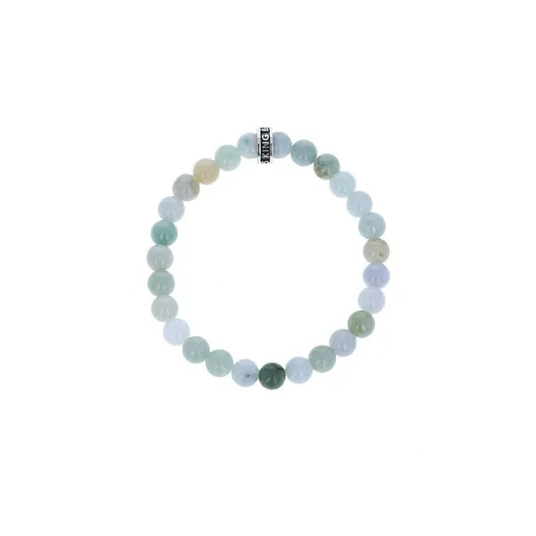 10mm Assorted Aquamarine Bracelet W/logo Ring