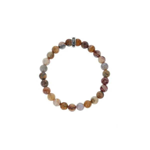 10mm Assorted Aquamarine Bracelet W/logo Ring