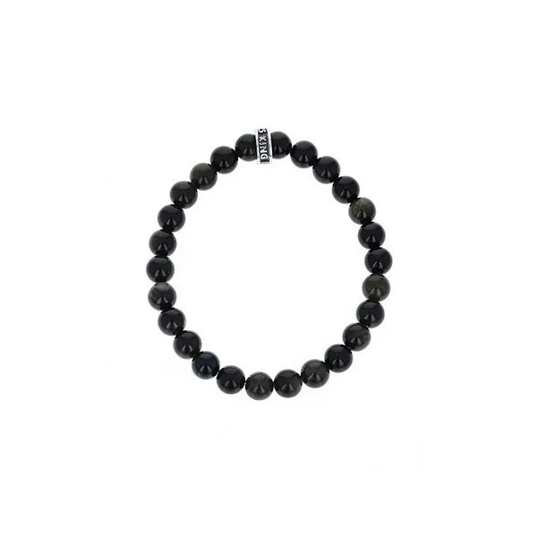 10mm Assorted Aquamarine Bracelet W/logo Ring