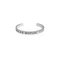 Indian Engraved Logo Cuff