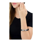 Leather Bracelet W/ Silver Dragon Clasp