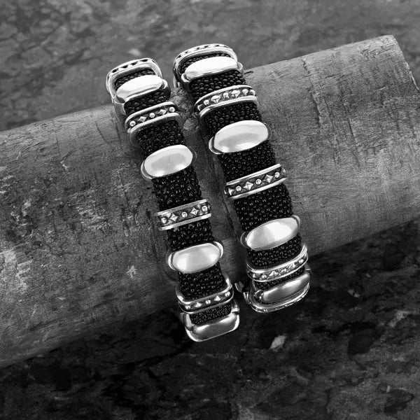 Stingray Bracelet With Silver Detail - 20th Anniversary