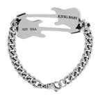 Double Guitar Curblink Bracelet