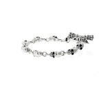 Small Silver Skull Bracelet