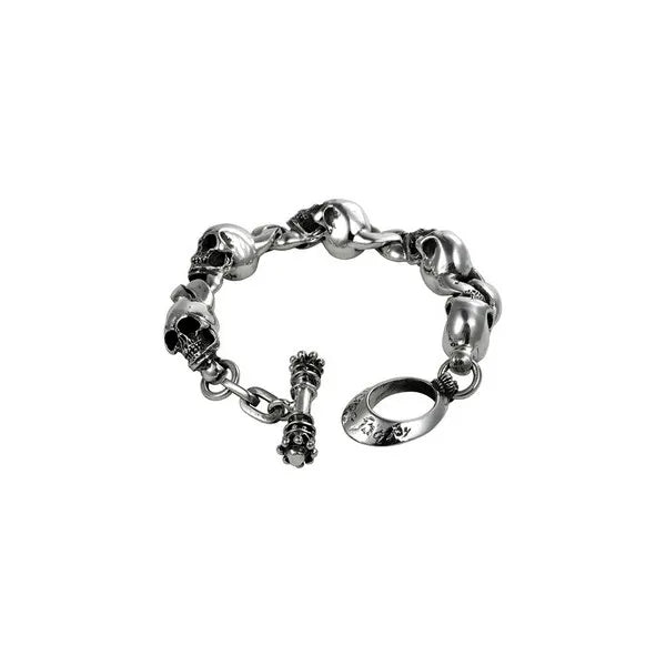 Integrated Skull Bracelet