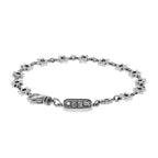 10k Yellow Gold Star of David Chain Bracelet