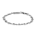 10k Yellow Gold Star of David Chain Bracelet