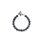 10mm Brown Tiger Eye Bead Bracelet With Silver Toggle Clasp